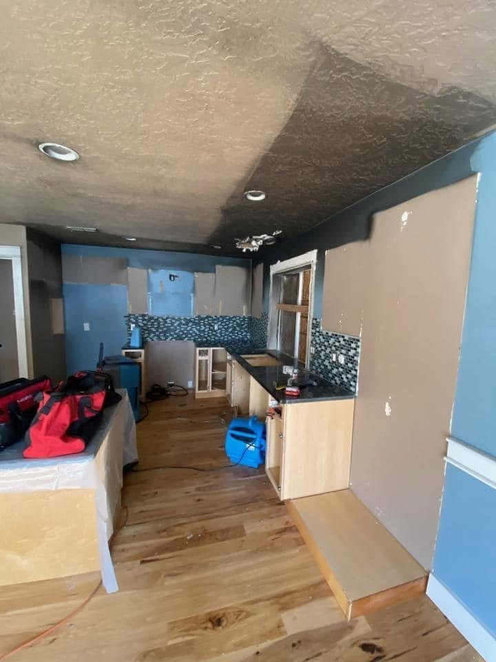 Mold remediation and restoration work