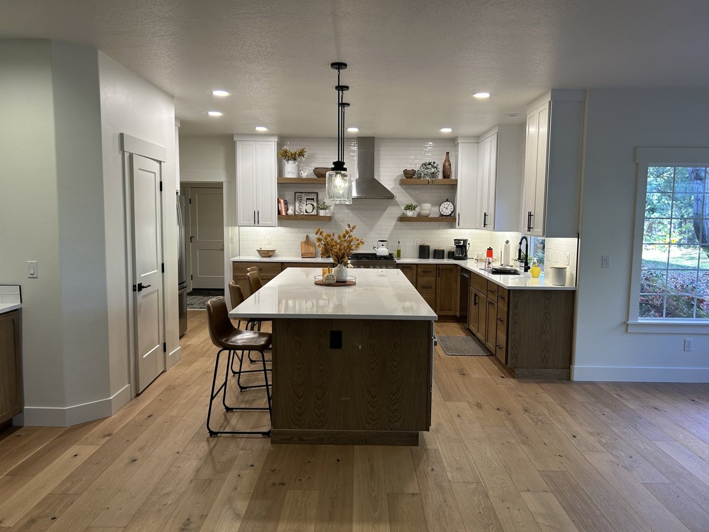Water damage restoration project in the Boise area